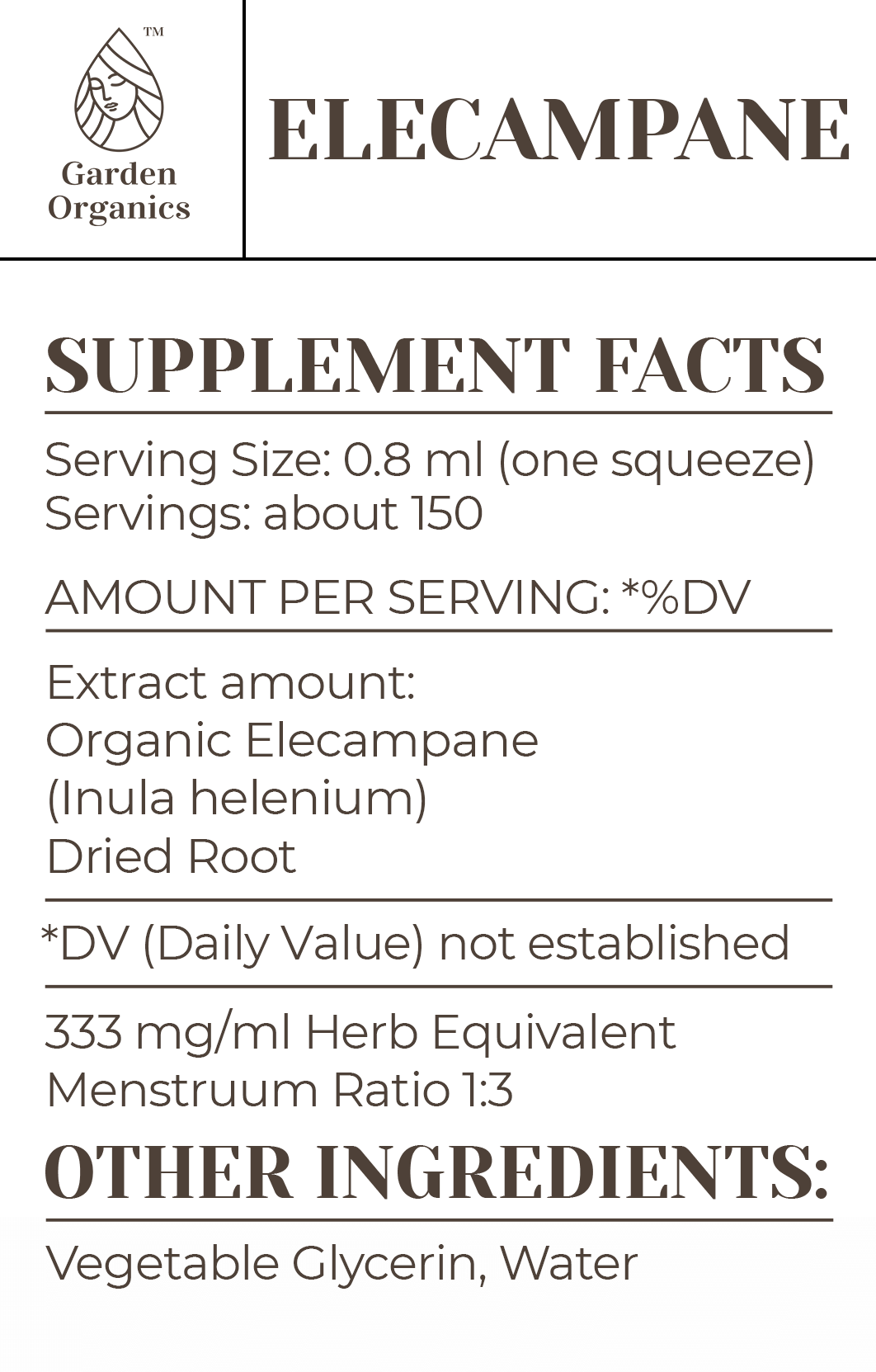 Elecampane Tincture gardenixx Vitamins & Supplements gardenixx