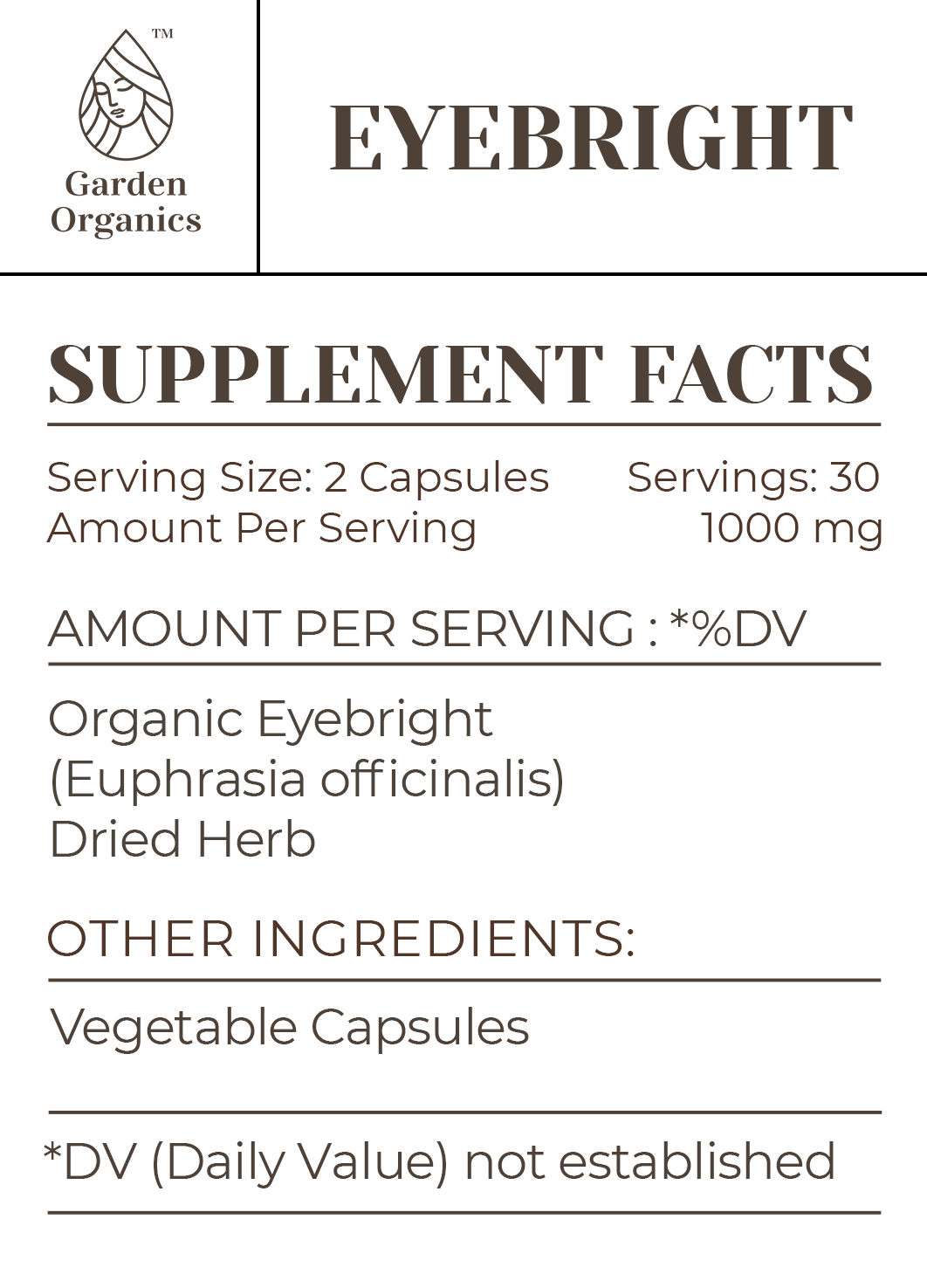 Eyebright Capsules gardenixx Vitamins & Supplements gardenixx