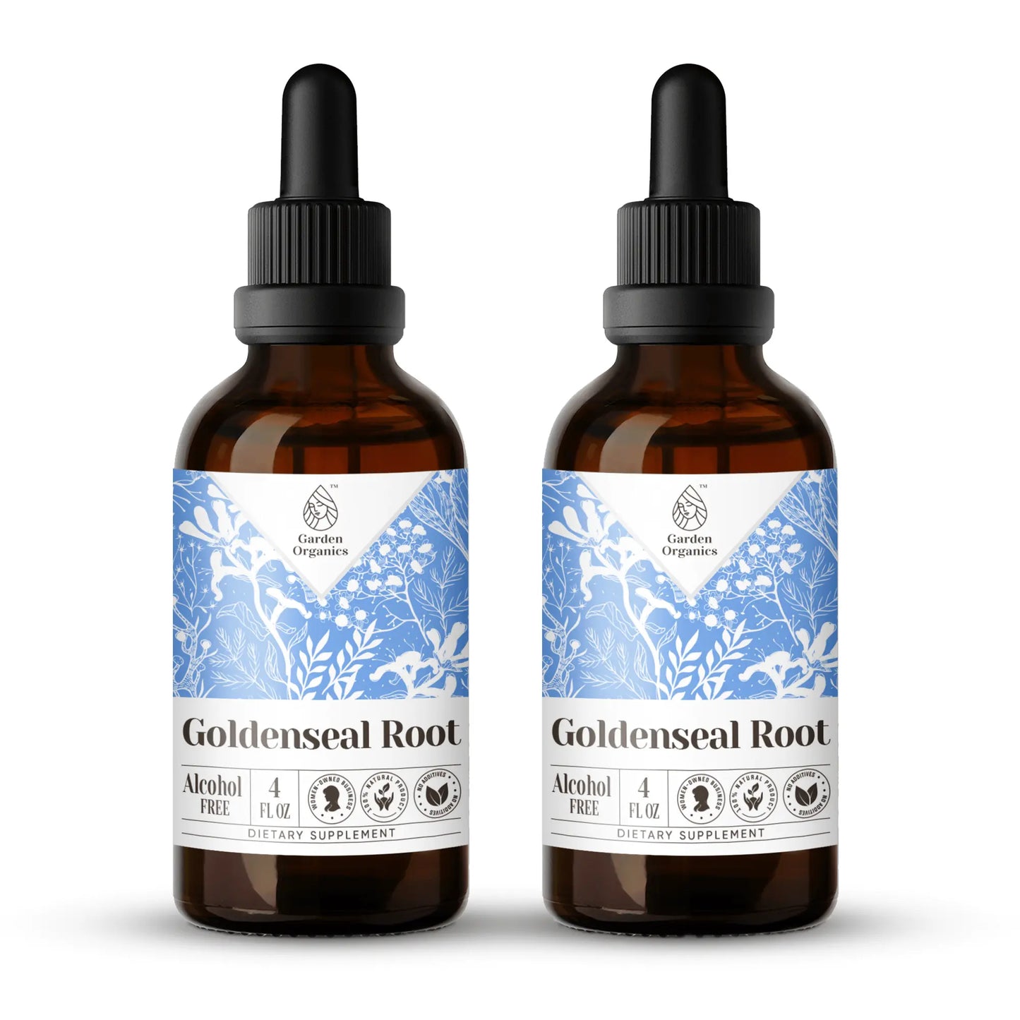 Goldenseal Root Tincture gardenixx Vitamins & Supplements gardenixx Alcohol-FREE-2X4-OZ