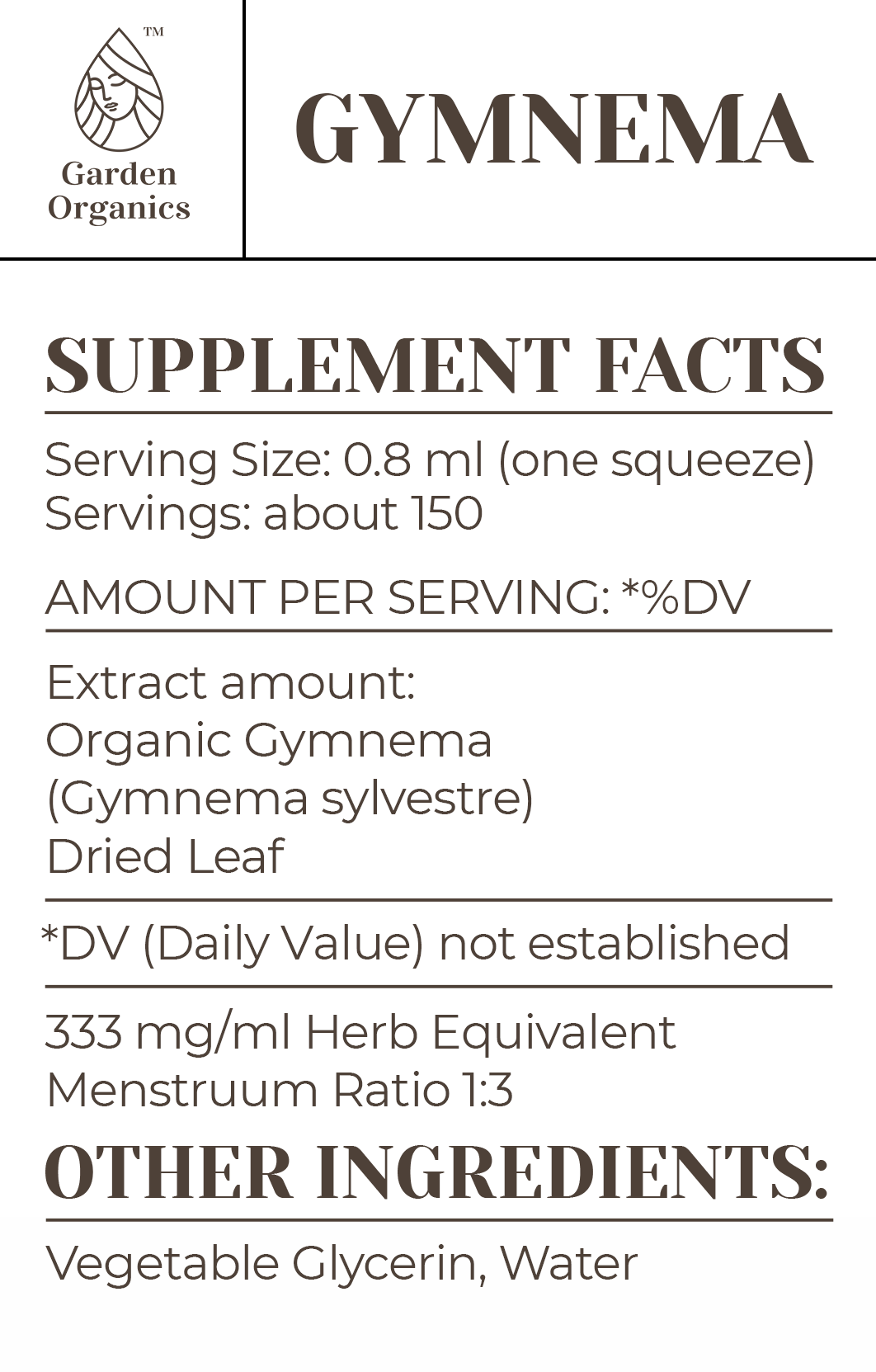 Gymnema Tincture gardenixx Vitamins & Supplements gardenixx