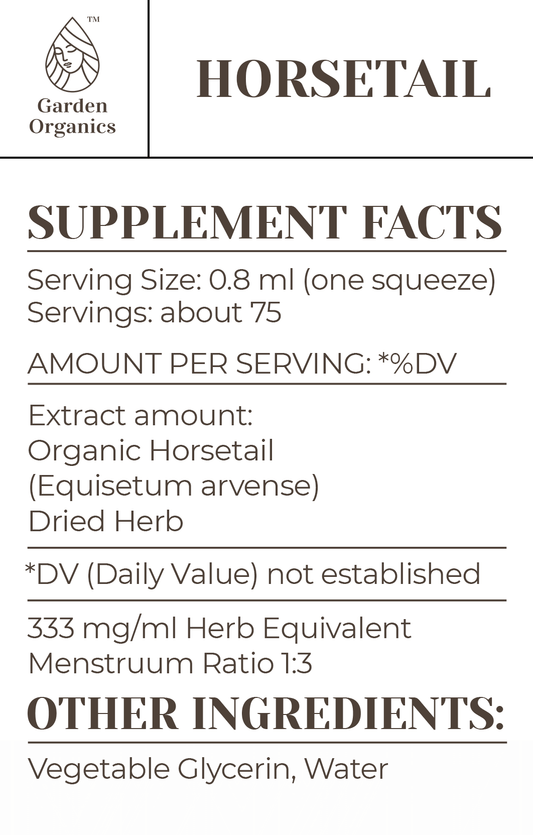 Horsetail Tincture gardenixx Vitamins & Supplements gardenixx