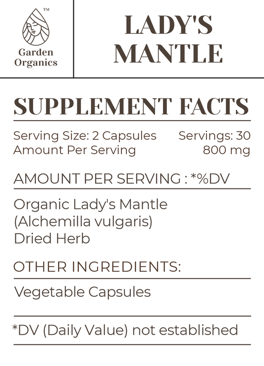 Lady's Mantle Capsules gardenixx Vitamins & Supplements gardenixx