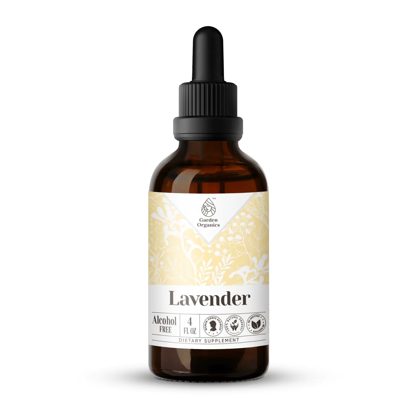 Lavender Tincture gardenixx Vitamins & Supplements gardenixx Alcohol-FREE-4-OZ