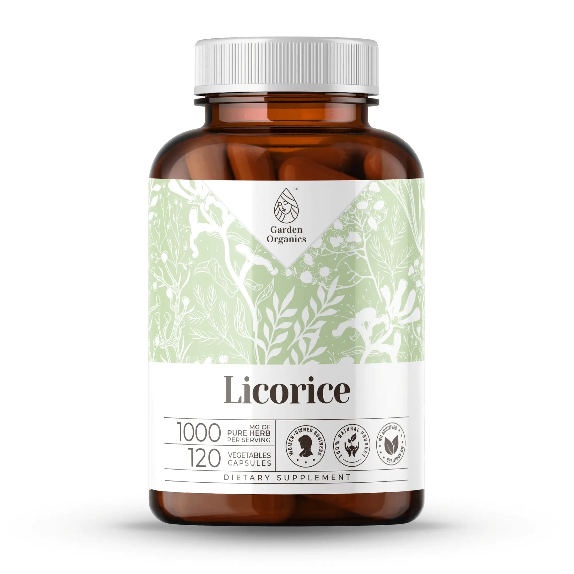Licorice Capsules gardenixx Vitamins & Supplements gardenixx 120-Capsules