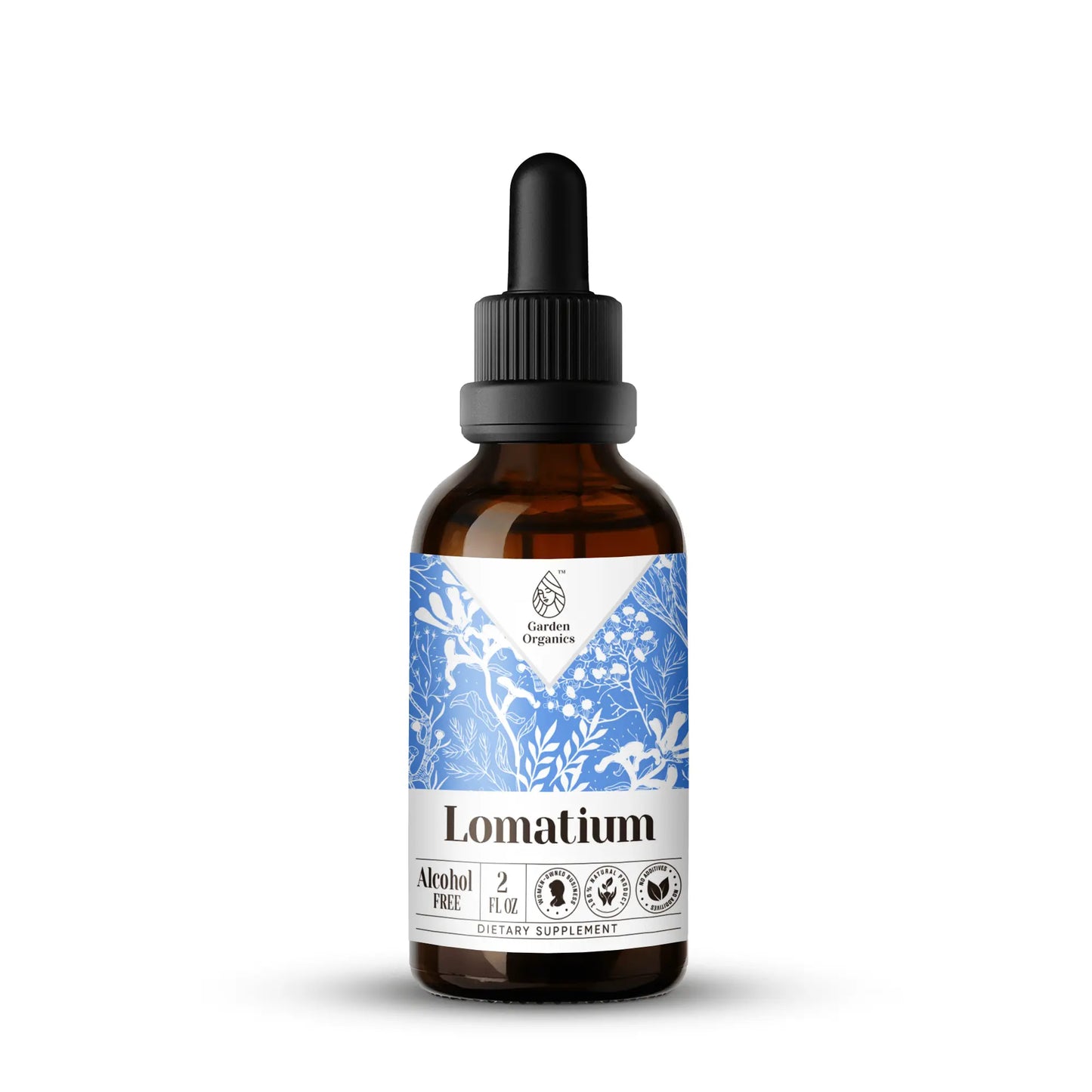 Lomatium Tincture gardenixx Vitamins & Supplements gardenixx Alcohol-FREE-2-OZ
