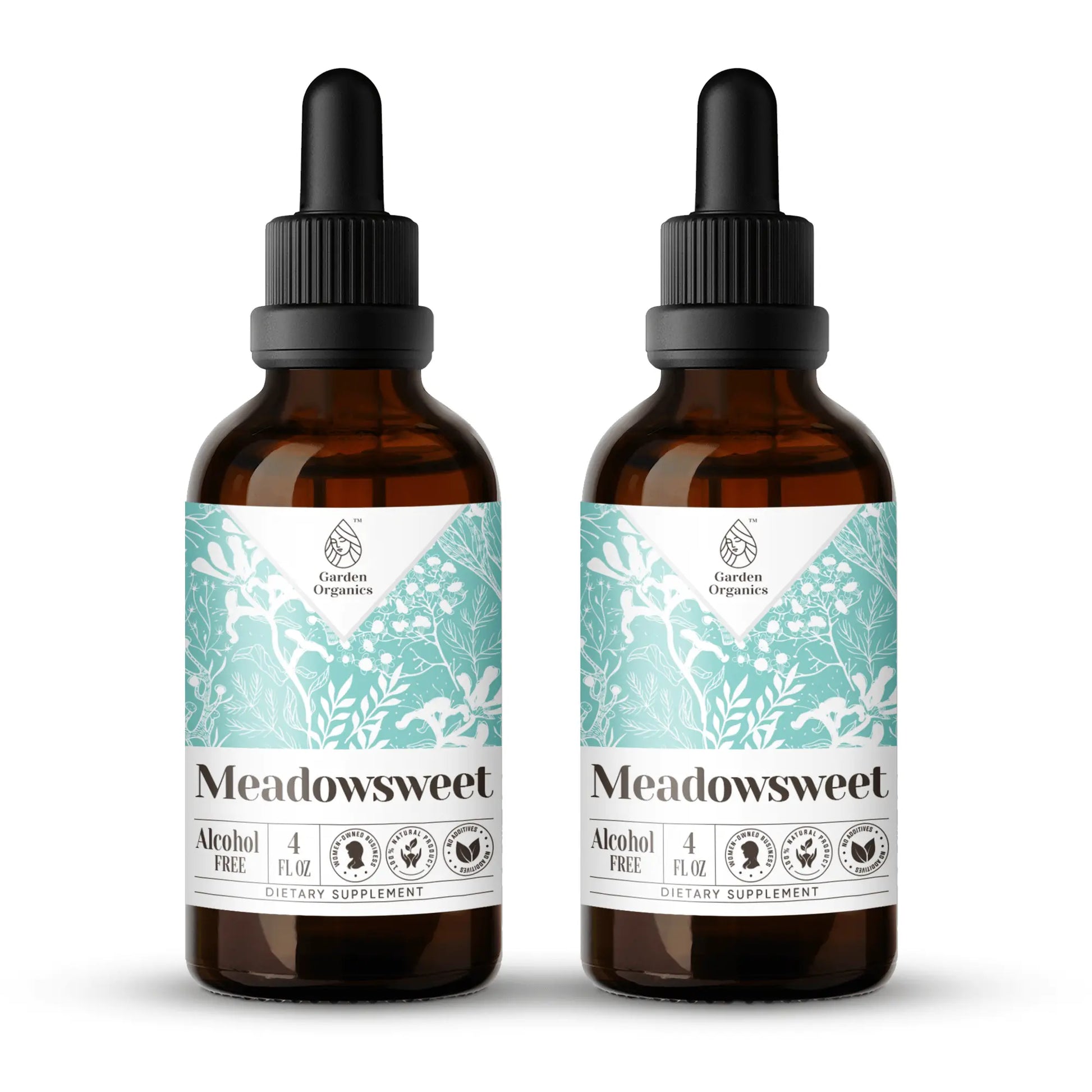 Meadowsweet Tincture gardenixx Vitamins & Supplements gardenixx Alcohol-FREE-2X4-OZ