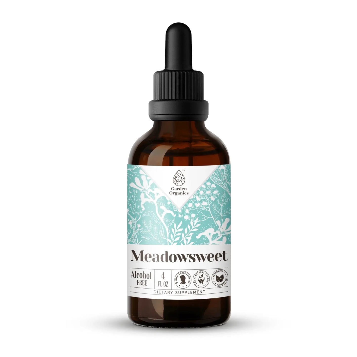 Meadowsweet Tincture gardenixx Vitamins & Supplements gardenixx Alcohol-FREE-4-OZ