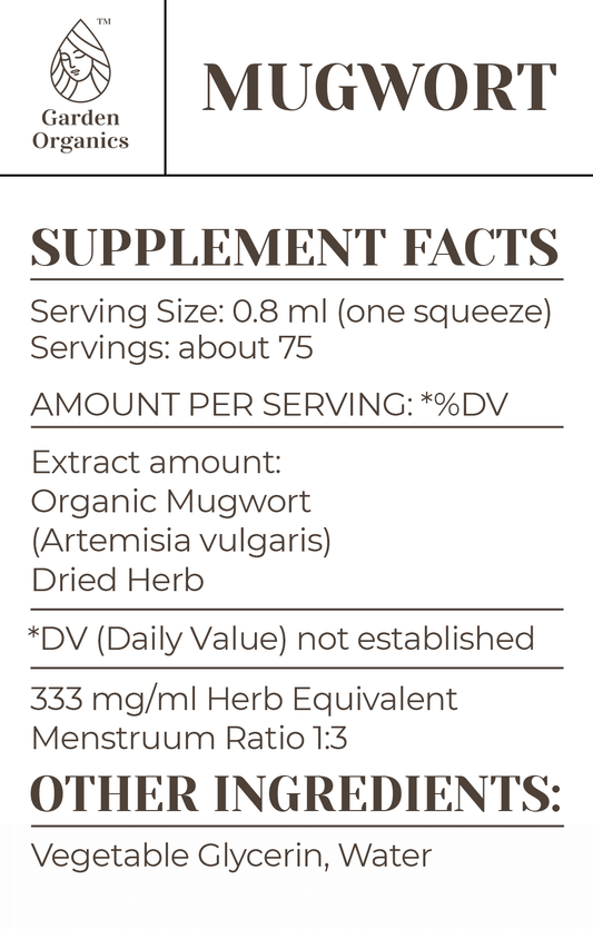 Mugwort Tincture gardenixx Vitamins & Supplements gardenixx