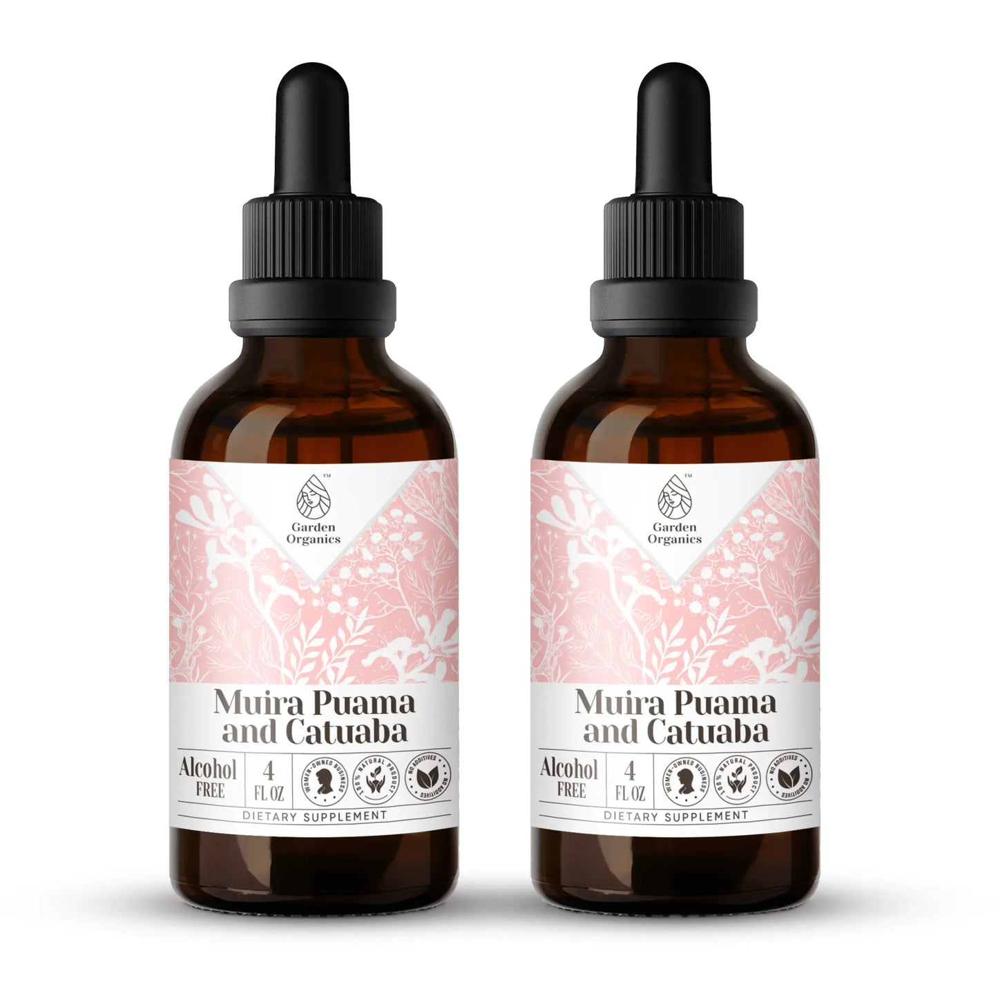 Muira Puama and Catuaba Tincture gardenixx Vitamins & Supplements gardenixx Alcohol-FREE-2X4-OZ