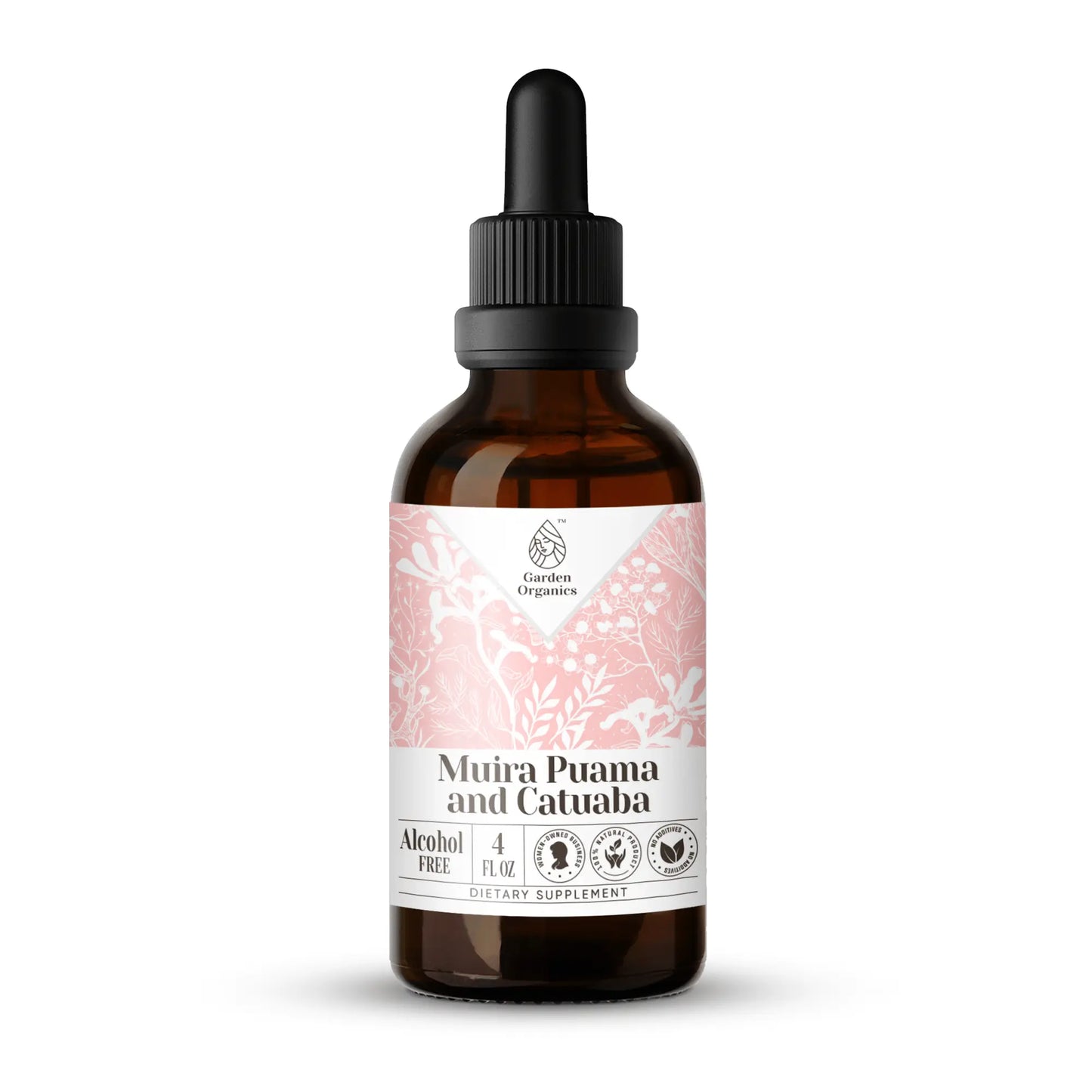 Muira Puama and Catuaba Tincture gardenixx Vitamins & Supplements gardenixx Alcohol-FREE-4-OZ