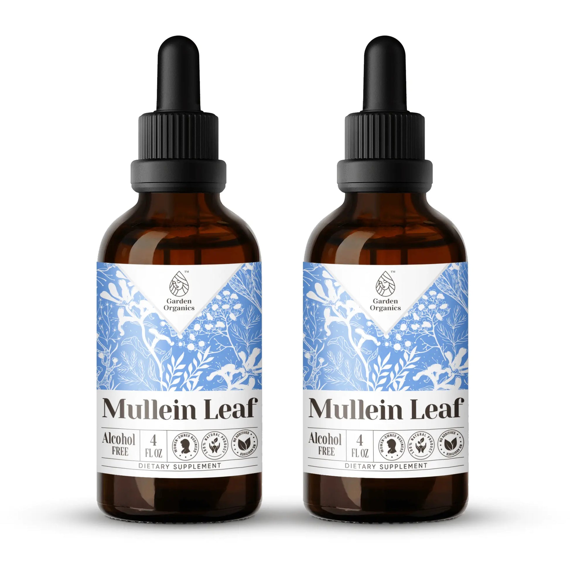 Mullein Leaf Tincture gardenixx Vitamins & Supplements gardenixx Alcohol-FREE-2X4-OZ