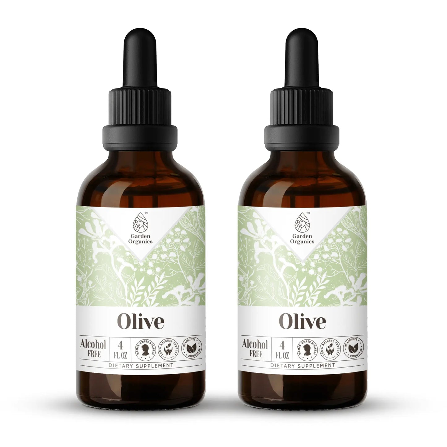 Olive Tincture gardenixx Vitamins & Supplements gardenixx Alcohol-FREE-2X4-OZ