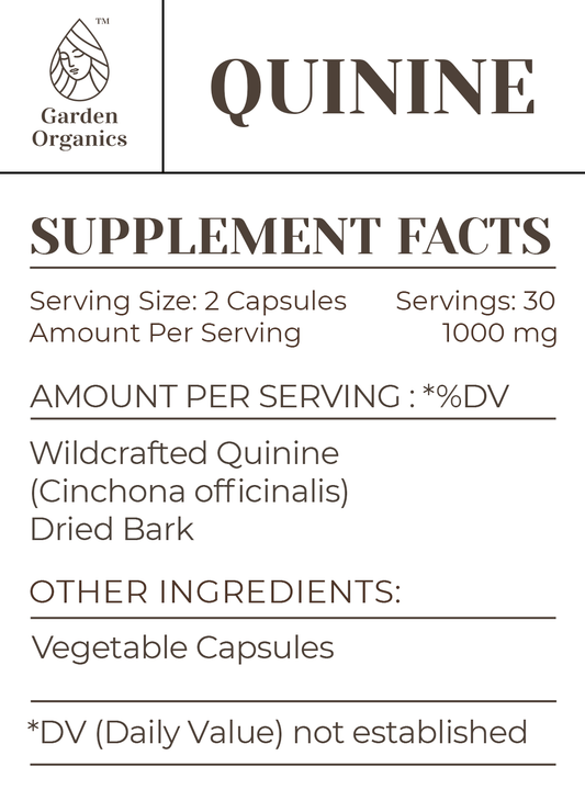 Quinine Capsules gardenixx Vitamins & Supplements gardenixx