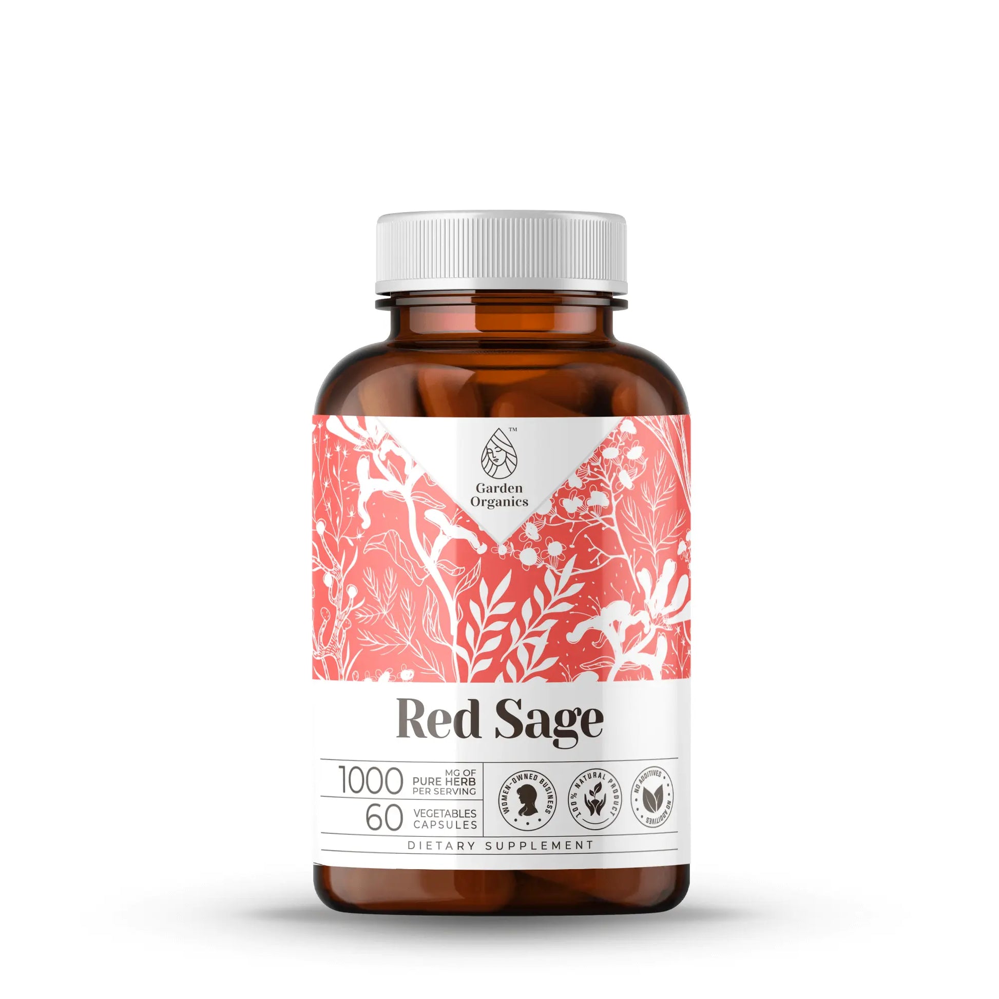 Red Sage Capsules gardenixx Vitamins & Supplements gardenixx 60-Capsules