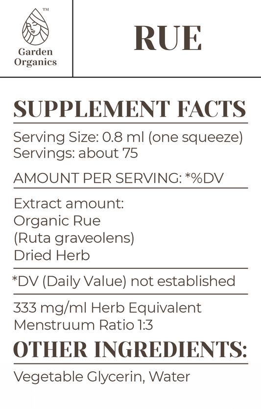 Rue Tincture gardenixx Vitamins & Supplements gardenixx