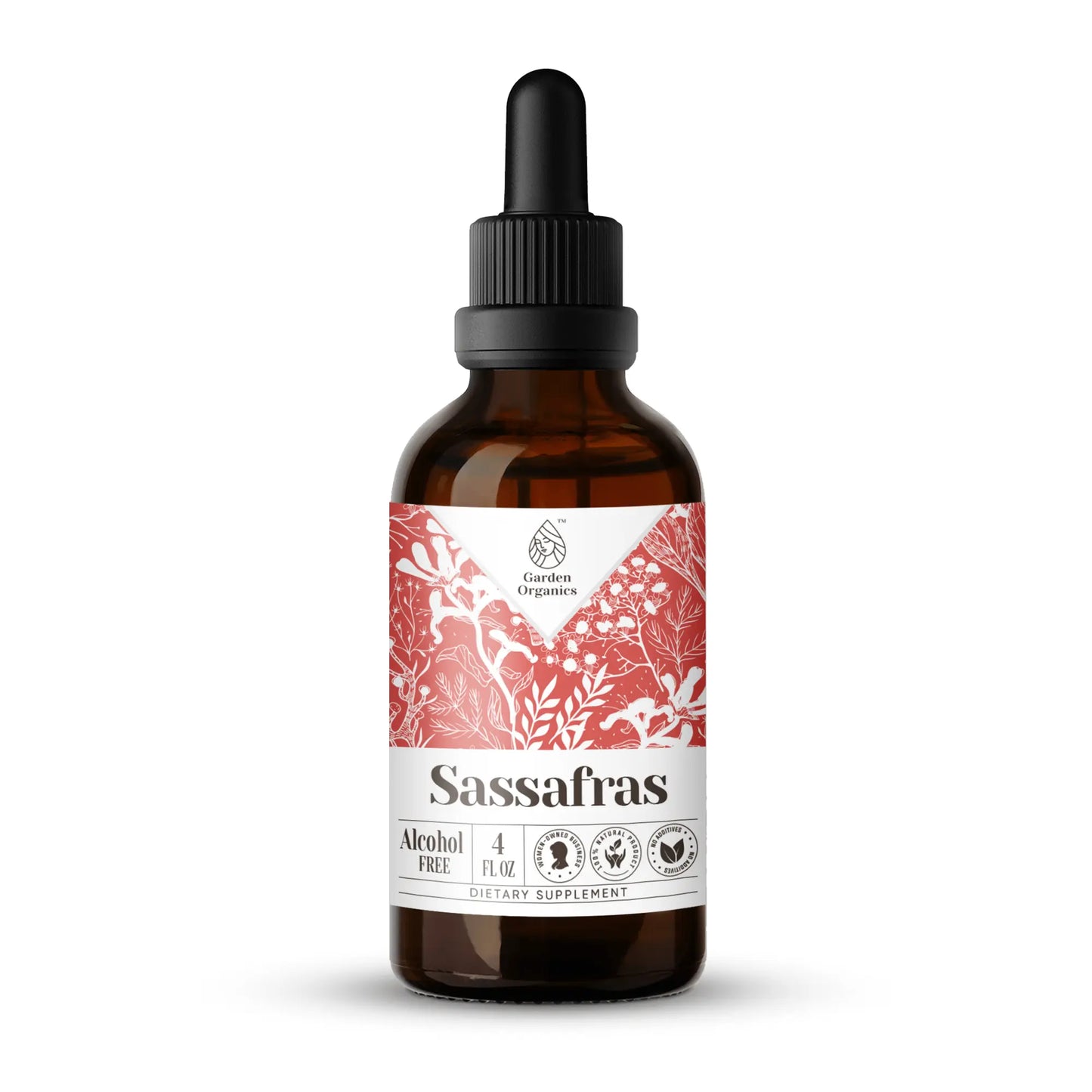 Sassafras Tincture gardenixx Vitamins & Supplements gardenixx Alcohol-FREE-4-OZ