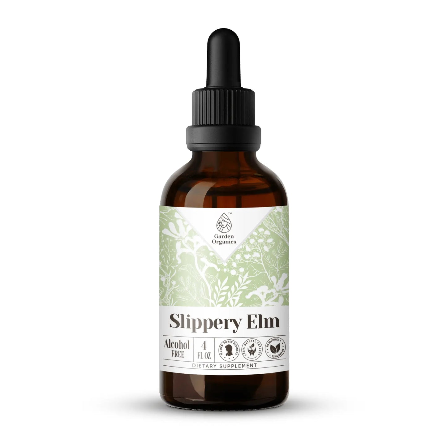 Slippery Elm Tincture gardenixx Vitamins & Supplements gardenixx Alcohol-FREE-4-OZ