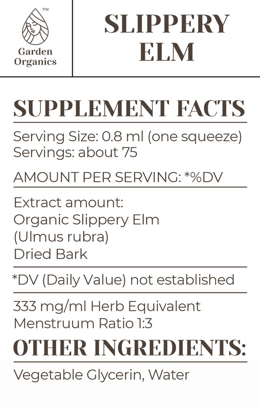Slippery Elm Tincture gardenixx Vitamins & Supplements gardenixx