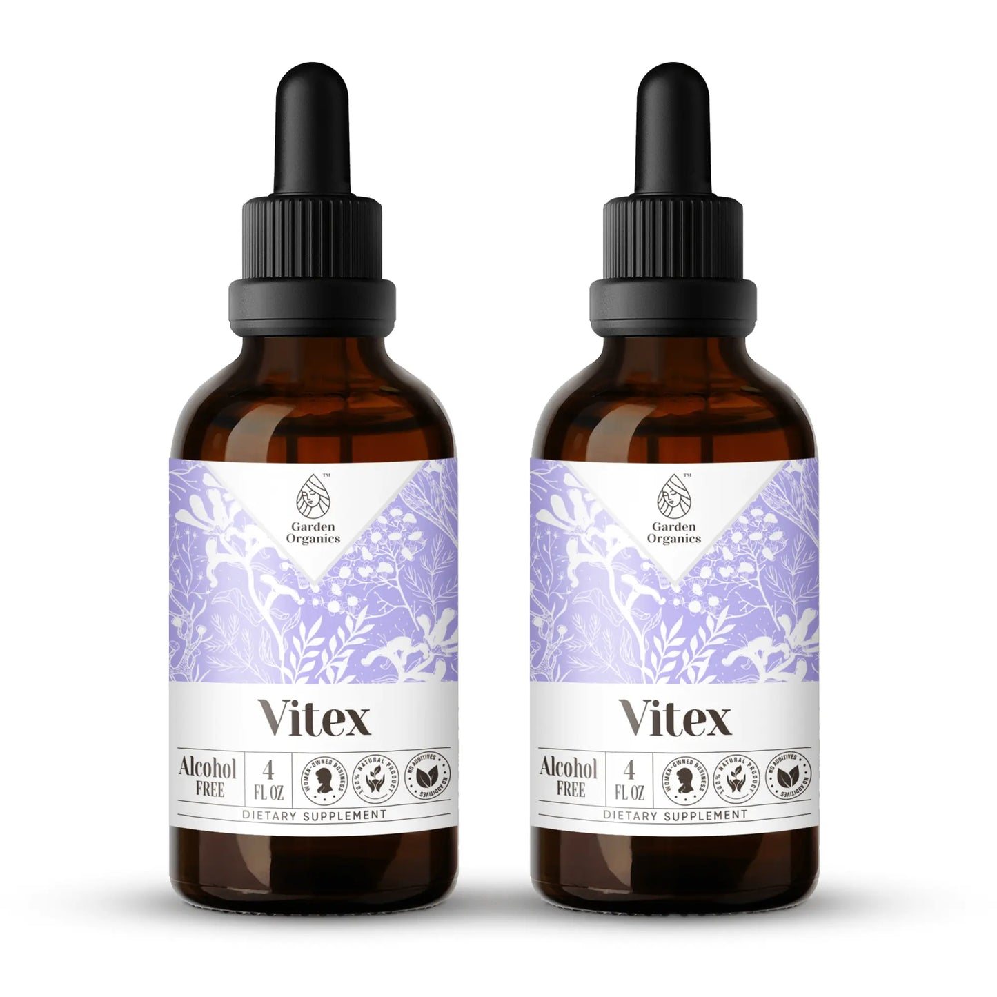 Vitex Tincture gardenixx Vitamins & Supplements gardenixx Alcohol-FREE-2X4-OZ