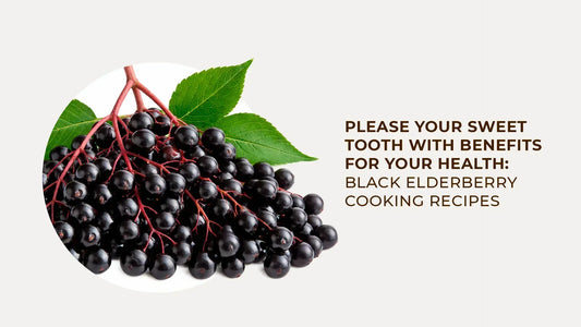 Black Elderberry Recipes with Tincture for Sweet Treats