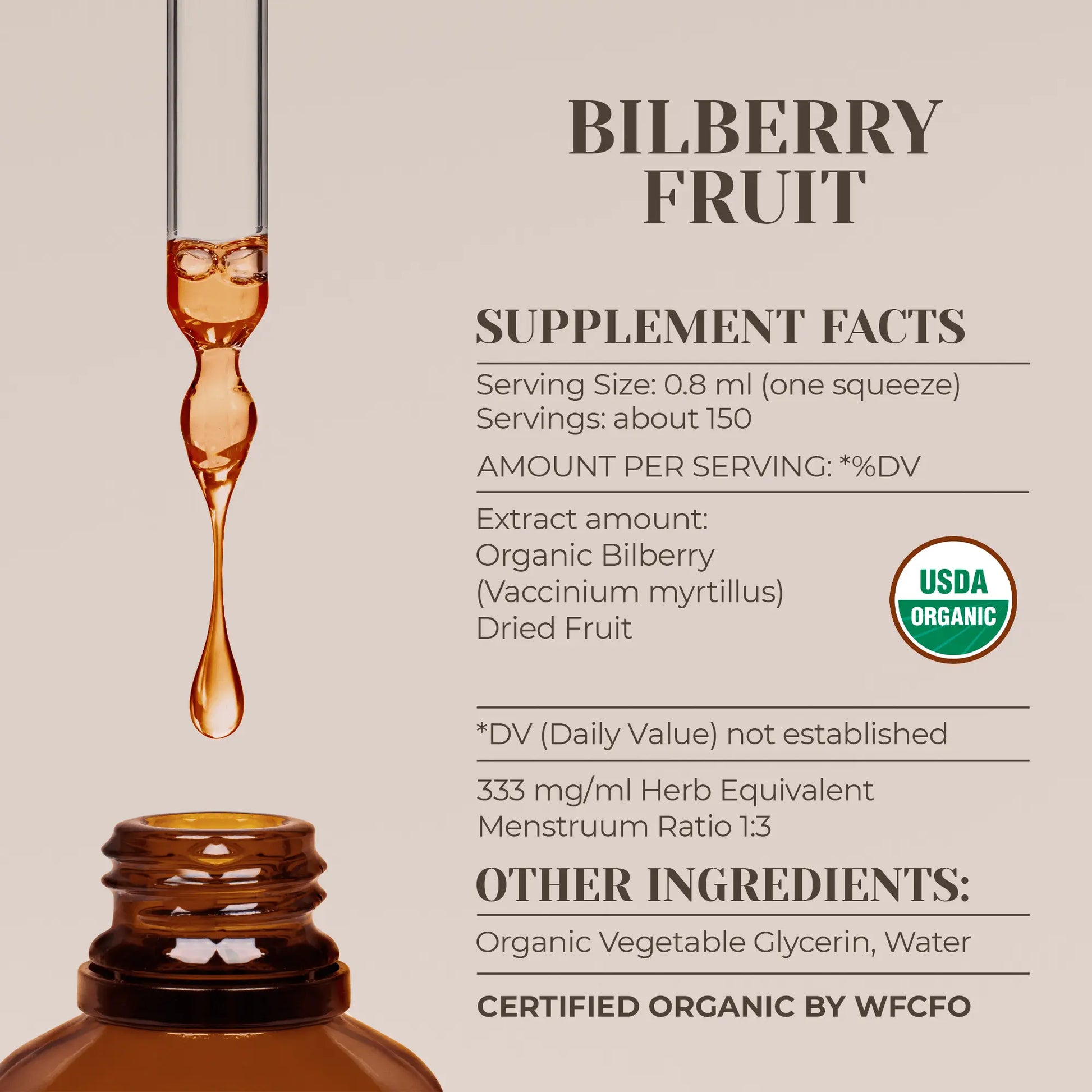 Buy Bilberry Fruit Tincture online - Garden Organics