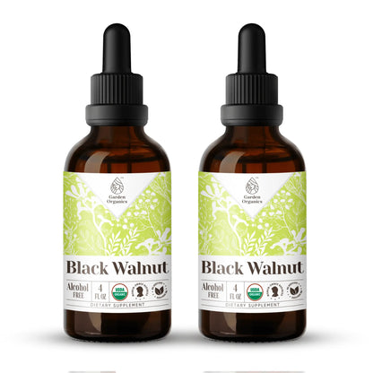 Black Walnut Tincture gardenixx Vitamins & Supplements gardenixx Alcohol-FREE-2X4-OZ