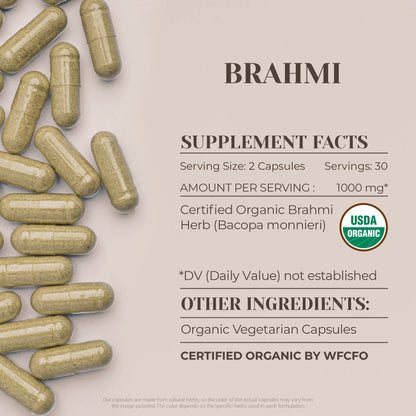 Buy Brahmi Capsules online - Garden Organics