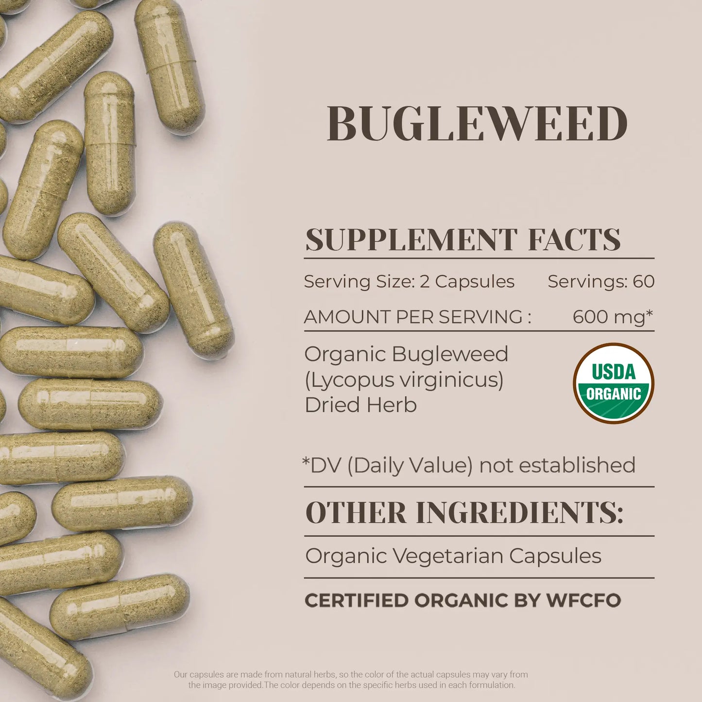 Buy Bugleweed Capsules online - Garden Organics