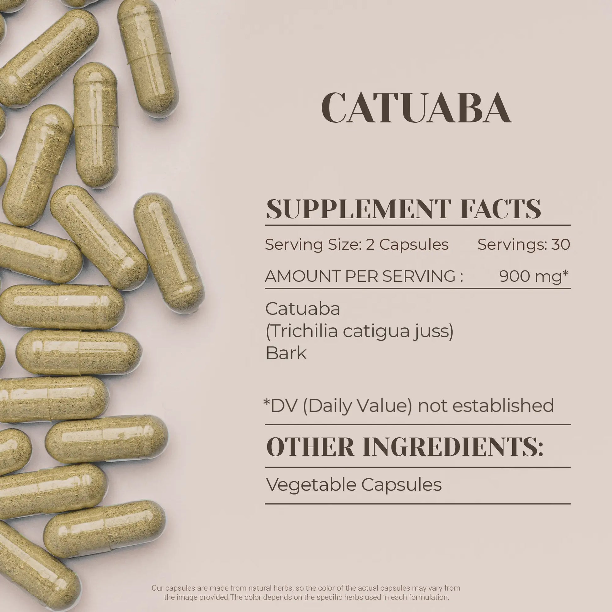 Buy Catuaba Capsules online - Garden Organics