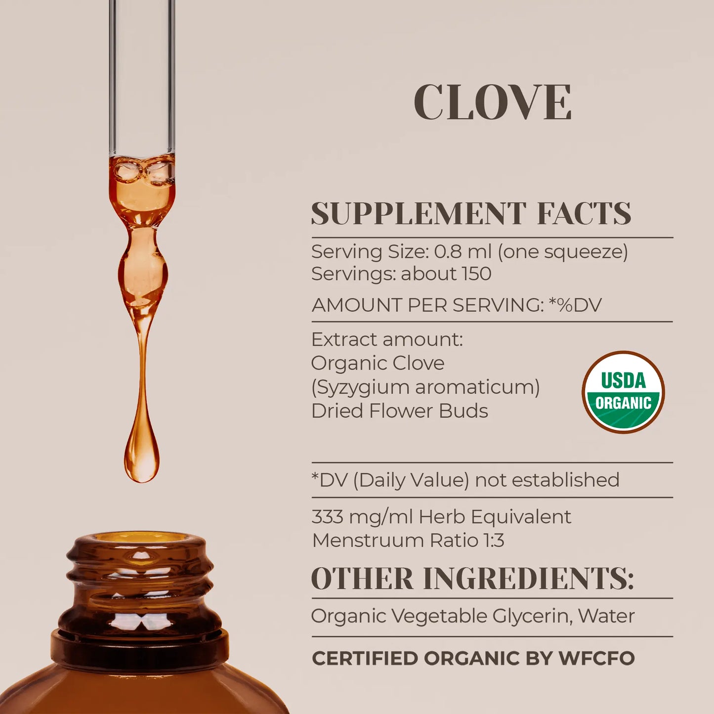Buy Clove Tincture online - Garden Organics