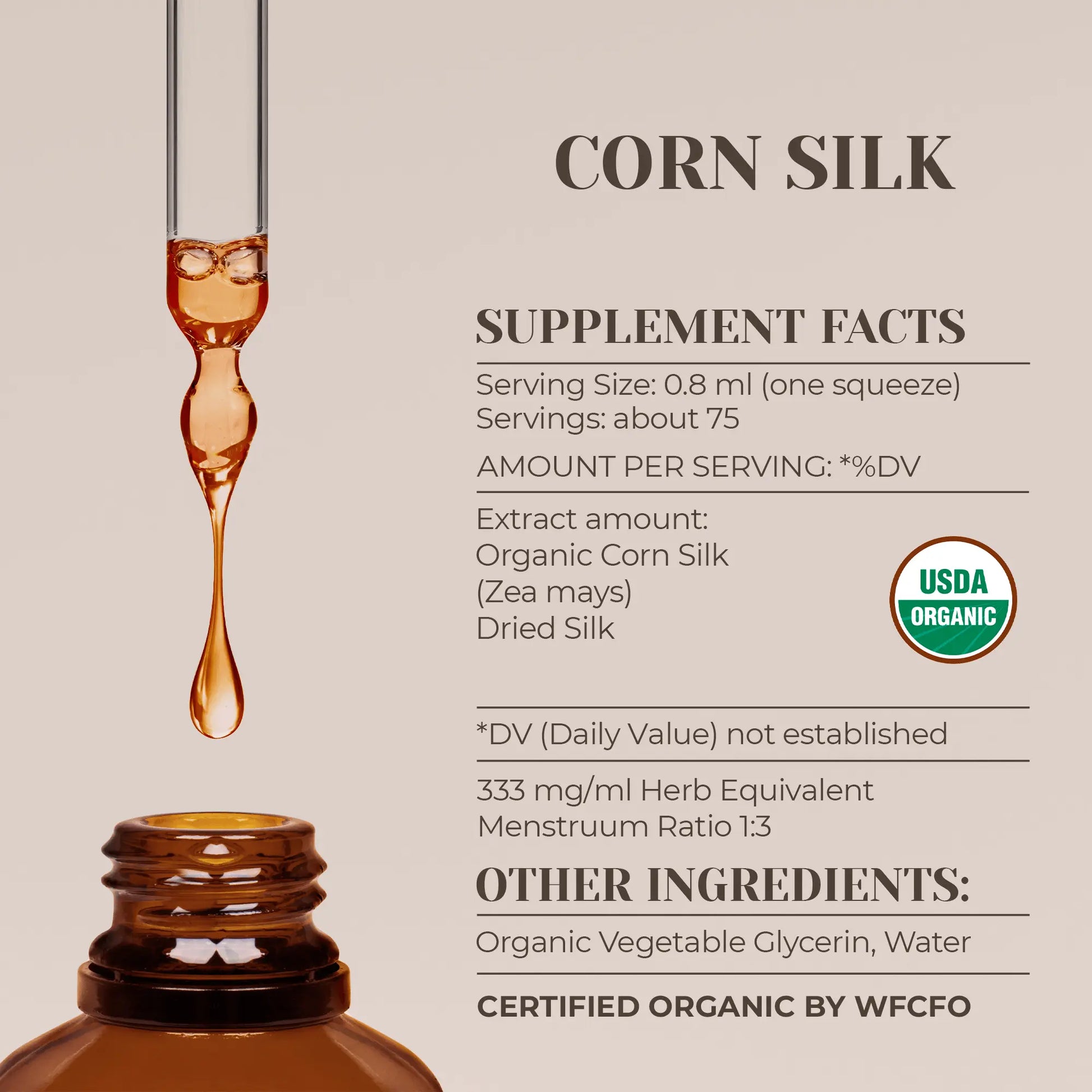 Corn Silk Tincture gardenixx Vitamins & Supplements gardenixx