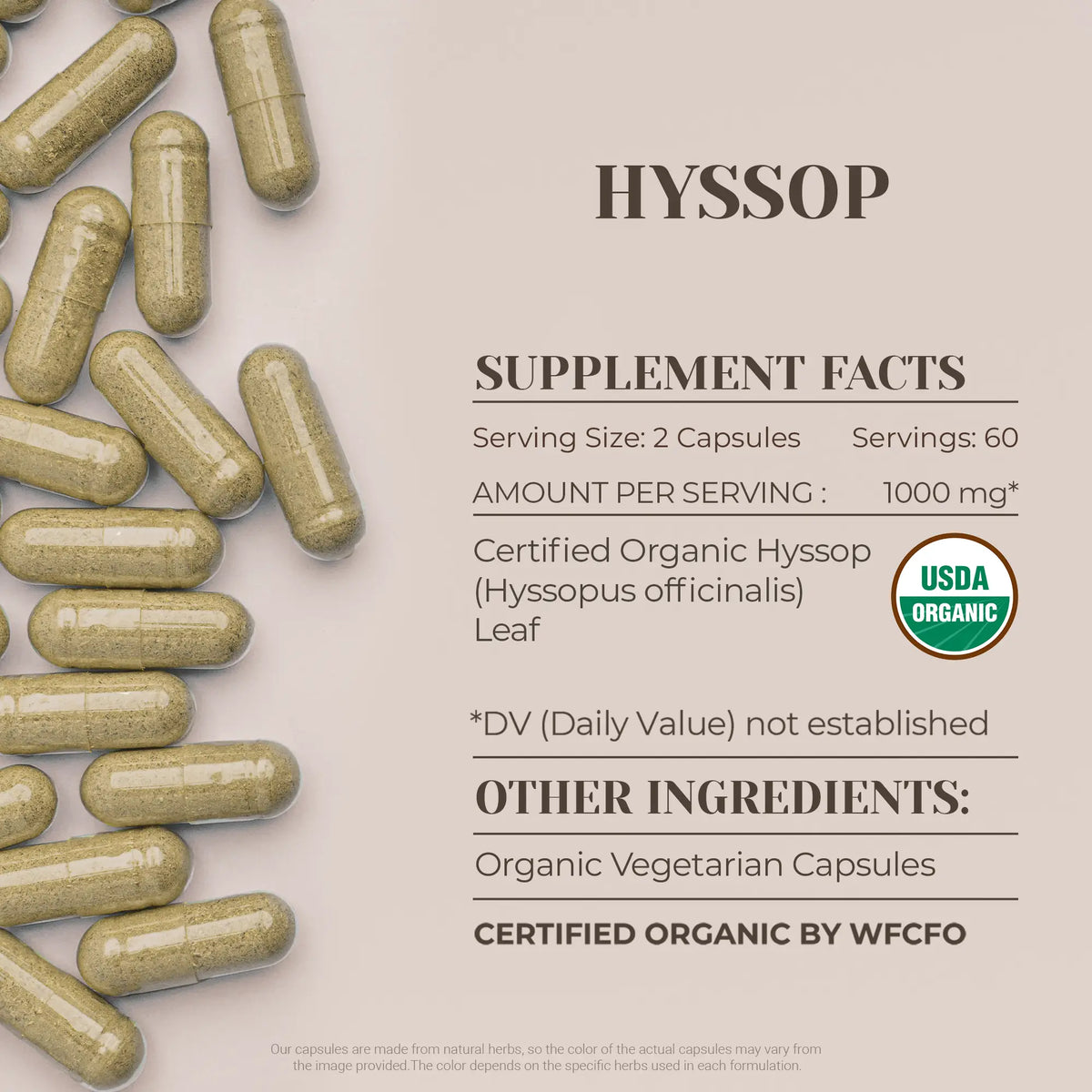 Hyssop Capsules