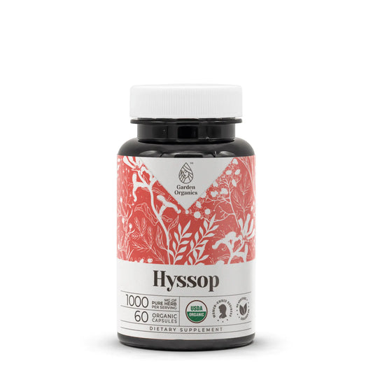 Buy Hyssop Capsules online - Garden Organics