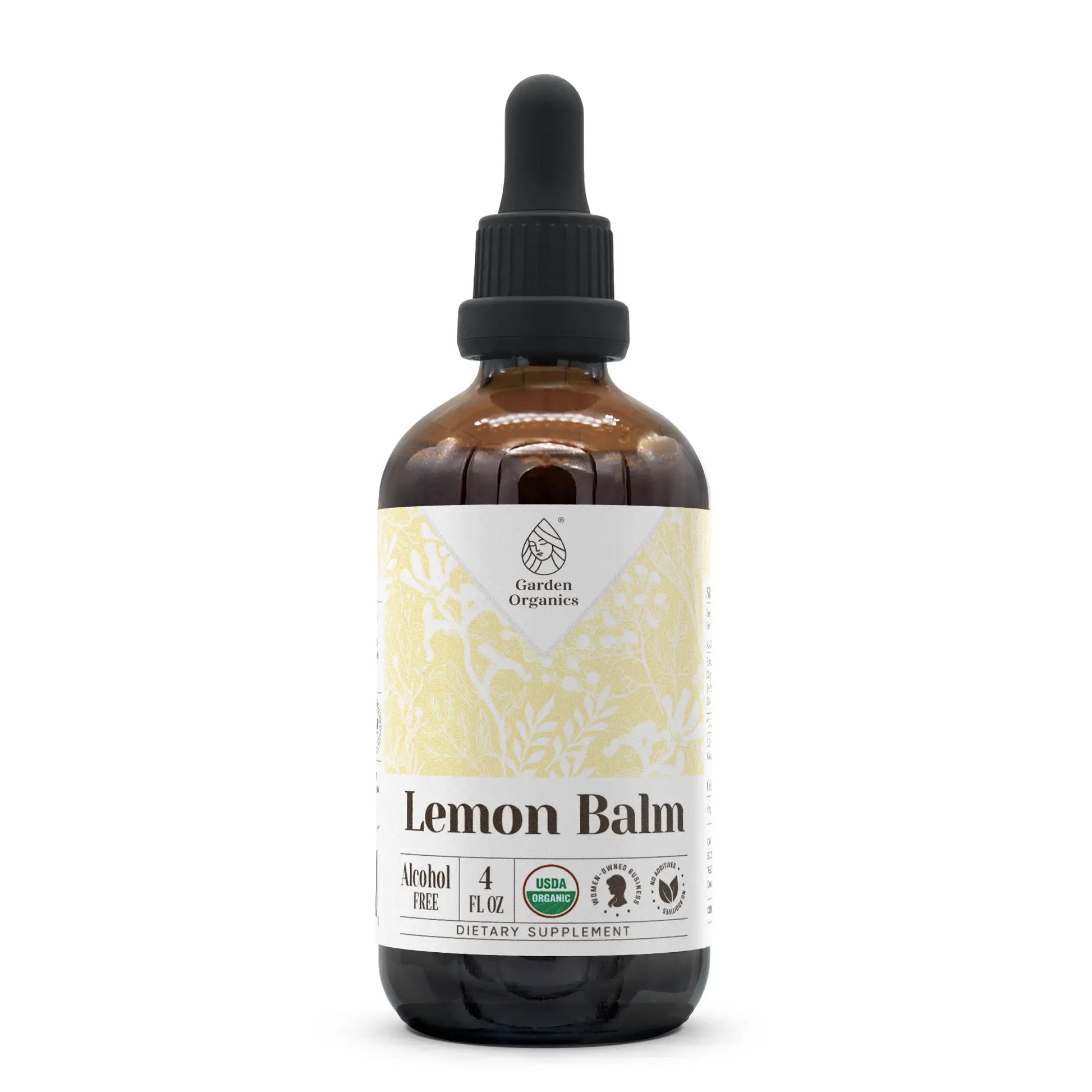 Buy Lemon Balm Tincture online - Garden Organics