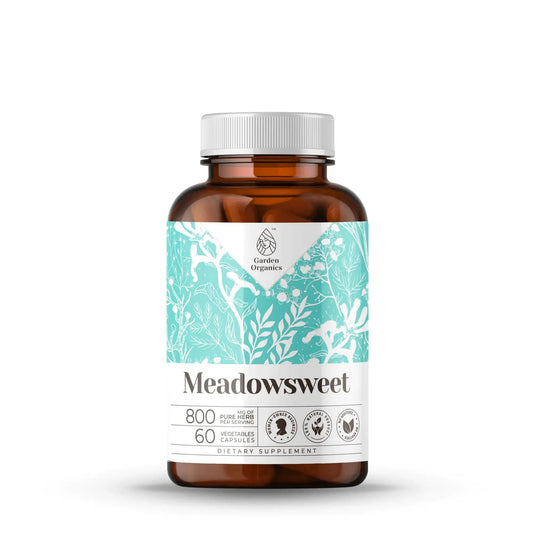 Buy Meadowsweet Capsules online - Garden Organics
