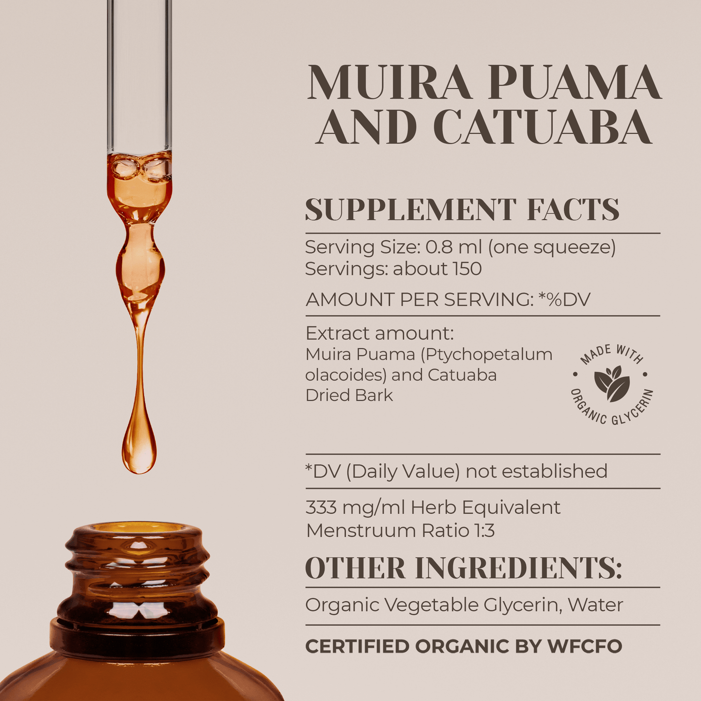 Muira Puama and Catuaba Tincture