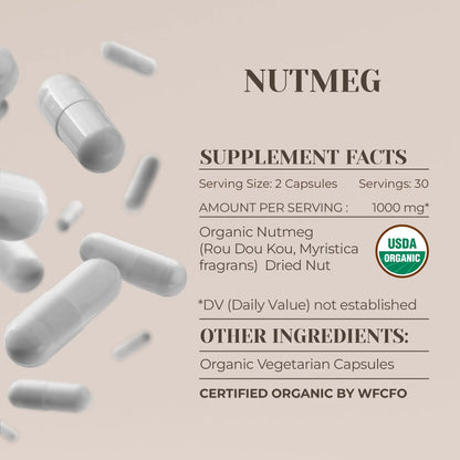 Buy Nutmeg Capsules online - Garden Organics