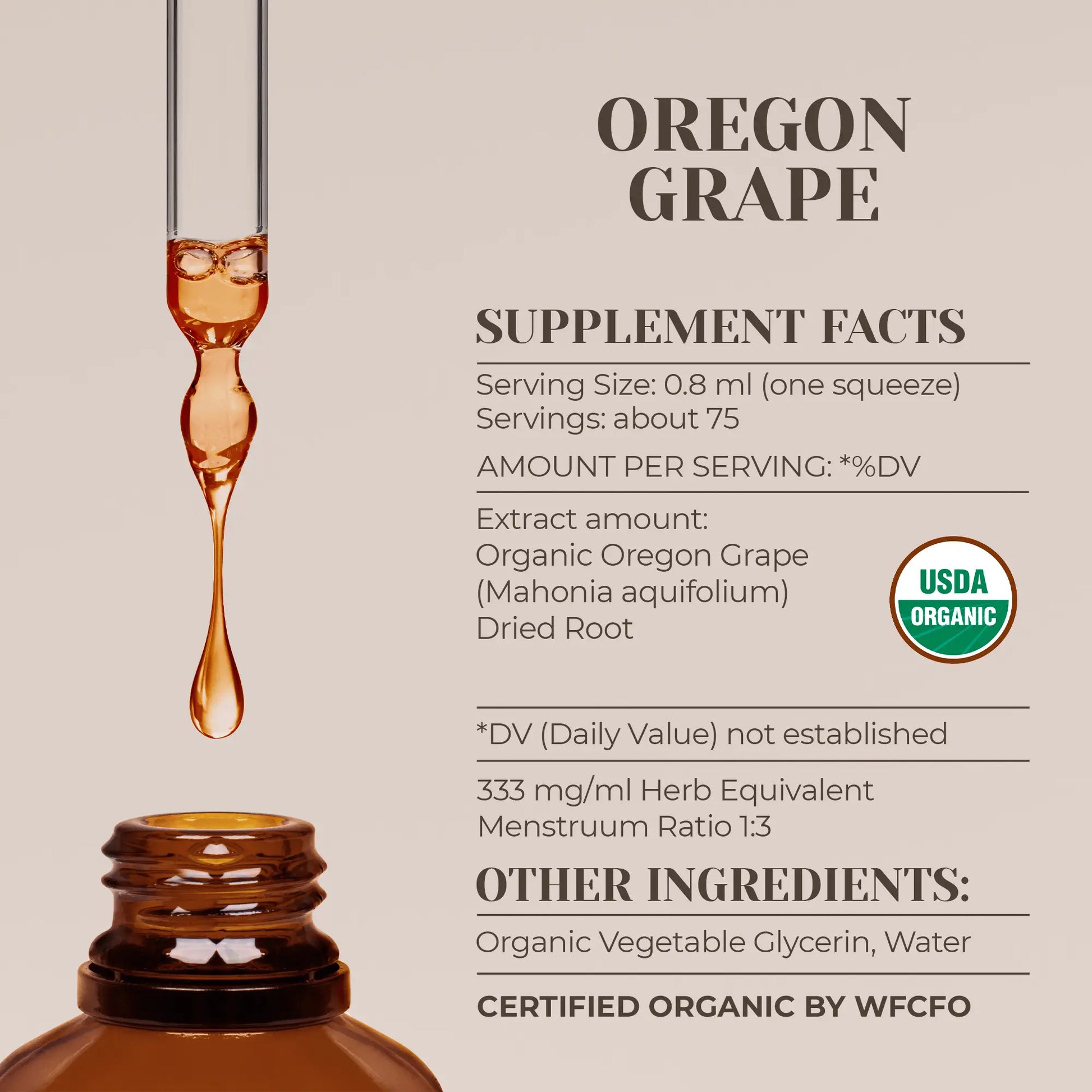 Buy Oregon Grape Tincture online - Garden Organics