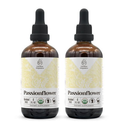 Passionflower Tincture gardenixx Vitamins & Supplements gardenixx Alcohol-FREE-2X4-OZ