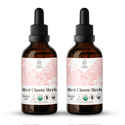 Buy Red Clover Herb Tincture online - Garden Organics