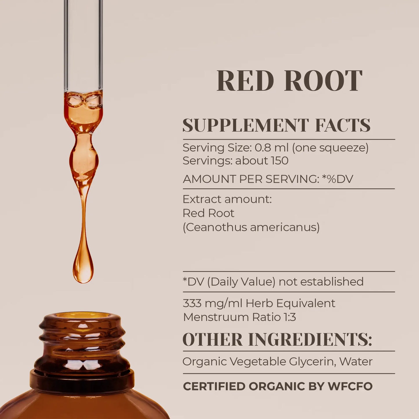 Buy Red Root Tincture online - Garden Organics