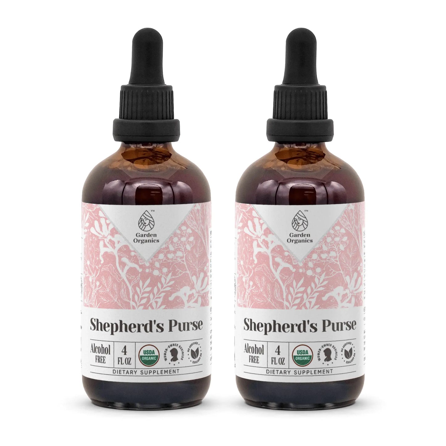 Shepherd's Purse Tincture gardenixx Vitamins & Supplements gardenixx Alcohol-FREE-2X4-OZ