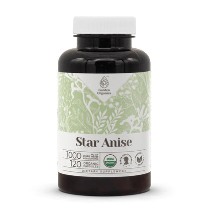 Buy Star Anise Capsules online - Garden Organics