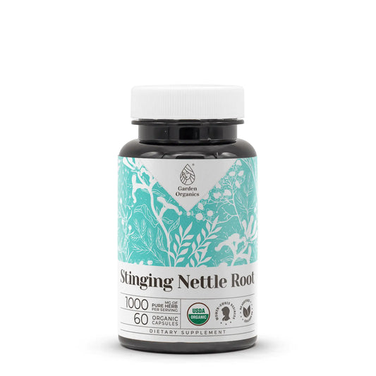 Buy Stinging Nettle Root Capsules online - Garden Organics