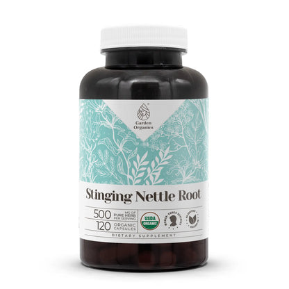 Buy Stinging Nettle Root Capsules online - Garden Organics