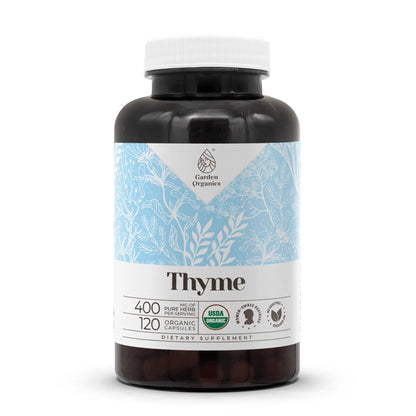 Buy Thyme Capsules online - Garden Organics