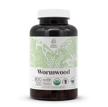 Buy Wormwood Capsules online - Garden Organics