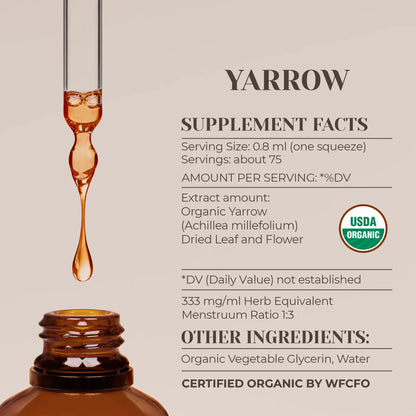 Buy Yarrow Tincture online - Garden Organics