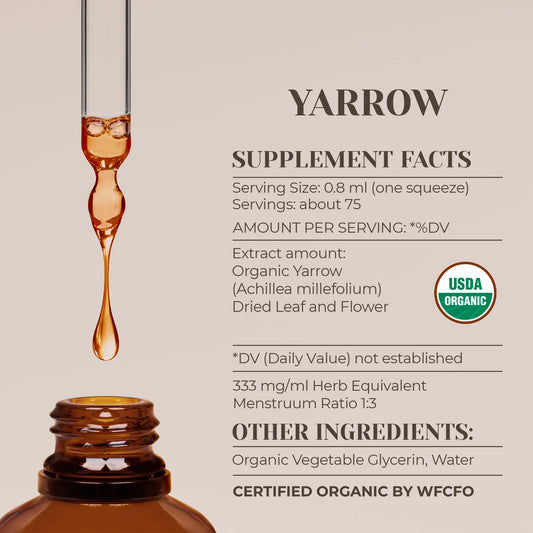 Buy Yarrow Tincture online - Garden Organics