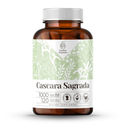Cascara Sagrada Capsules gardenixx Vitamins & Supplements gardenixx 120-Capsules